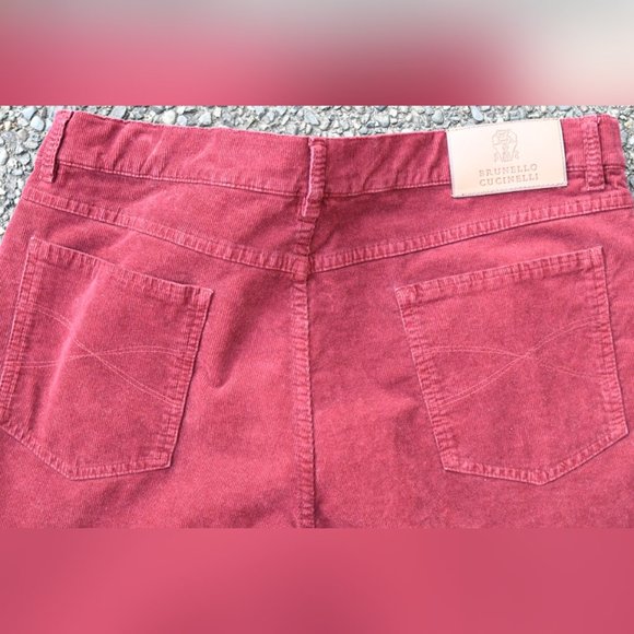 BRUNELLO CUCINELLI Straight Leg Corduroys 50 / 34 - Picture 2 of 8